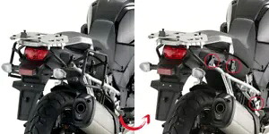 GIVI PLR3105 ラピッドリリースパニアホルダー SUZUKI DL1000 V-Strom 2016 モノキー用 GIVI PLR3105 RAPID RELEASE PANNIER HOLDER SUZUKI DL1000 V-Strom 2016 for monokey 【並行輸入品】