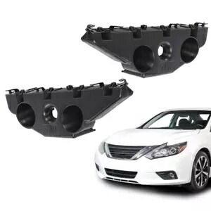 アルティマ 2016-2018 バンパーブラケットリテーナーフロントペアプラスチックホールドマウントに適合 Fit For Altima 2016-2018 Bumper Brackets Retainer Front Pair Plastic Hold Mount 【並行輸入品】