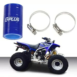 ヤマハブラスター高温ゴムエキゾーストクランプYFS 200 1インチIDブルーに適合。 Fit For YAMAHA BLASTER HIGH TEMP RUBBER EXHAUST CLAMP YFS 200 1\\\