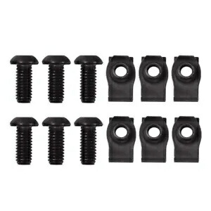 ポラリスレンジャー RZR 一般ボディパネルトルクスネジと平ナット (6 個セット) に適合 Fit For Polaris Ranger RZR General Body Panel Torx Screw and Flat Nut (Set of 6) 【並行輸入品】