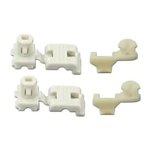 4 個フィット 02-09 ダッジラムテールゲートテールゲートハンドルロッドラッチリテーナークリップ 4PCS Fit For 02-09 Dodge Ram Tailgate Tail Gate Handle Rod Latch Retainer Clips 【並行輸入品】