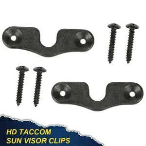 サンバイザークリップ サンバイザーネジ 2018 ジープ JK JL JT グラディエーター ラングラー 2X に適合 Sun Visor Clips Sunvisor Screws Fit For 2018 JEEP JK JL JT GLADIATOR WRANGLER 2X 【並行輸入品】