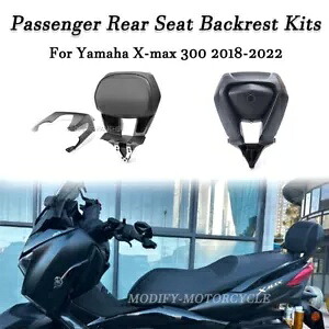 助手席後部座席クッション背もたれパッドセットヤマハ X-max 300 2018-2022 に適合 Passenger Rear Seat Cushion Backrest Pads Set Fit For Yamaha X-max 300 2018-2022 【並行輸入品】