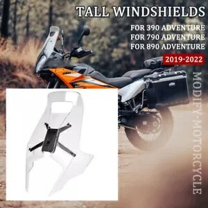 390 790 890 ADV アドベンチャー 2019-2022 アクリルラリーフロントガラスウインドディフレクター For 390 790 890 ADV Adventure 2019-2022 Acrylic Rally Windshield Wind Deflector 【並行輸入品】 55,660円