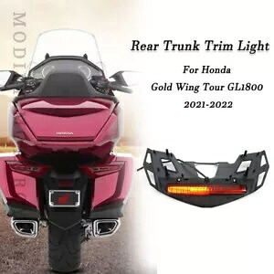 リアトランク荷物ラックブレーキ LED ライトホンダゴールドウィング GL1800 2021 -2023 Rear Trunk Luggage Rack Brake LED Light For Honda Goldwing GL1800 2021 -2023 【並行輸入品】｜カスタムパーツ WORLD倉庫 75,625円
