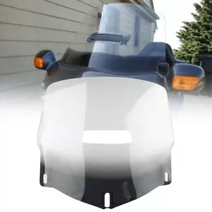 ホンダ ゴールドウィング GL1800 2001-2017 ABS プラスチックフロントガラススクリーンプロテクターに適合 Fit For Honda Goldwing GL1800 2001-2017 ABS Plastic Windshield Screen Protector 【並行輸入品】