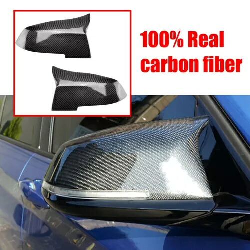 1 ペアカーボンファイバーサイドリアミラーカバー BMW F20 F22 F32 F33 F36 2013-2017 1Pair Carbon Fiber Side Rear Mirror Covers For BMW F20 F22 F32 F33 F36 2013-2017 【並行輸入品】