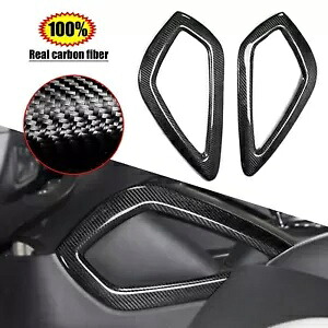 ヒュンダイ ヴェロスター 11-17 ドライカーボンファイバーコンソールシフトサイドハンドルカバートリム For Hyundai Veloster 11-17 Dry Carbon Fiber Console Shift Side Handle Cover Trim 【並行輸入品】