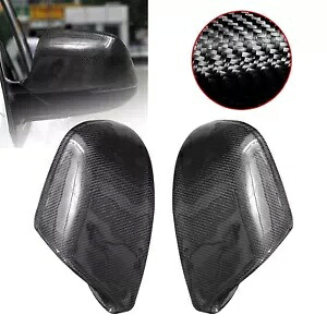 2Pc リアルカーボンファイバー車のサイドミラーカバーキャップアウディ Q5 2010-18 交換用 2Pc Real Carbon Fiber Car Side Mirror Cover Caps For Audi Q5 2010-18 Replacement 【並行輸入品】