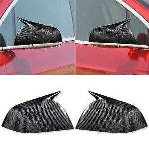 ドライカーボンファイバーサイドウイングミラーカバーキャップ交換テスラモデル 3 16-22 Dry Carbon Fiber Side Wing Mirror Cover Caps REPLACEMENT For Tesla Model 3 16-22 【並行輸入品】|カスタムパーツ WORLD倉庫