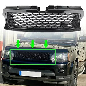 2010-2013 ランドローバー レンジ スポーツ フロントメイングリルフェンダーベントブラック FRONT MAIN GRILLE FENDER VENT BLACK FOR 2010-2013 LAND ROVER RANGE SPORT 【並行輸入品】