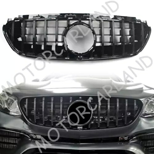 フロントラジエーターグリル メルセデスベンツ Eクラス E63 S AMG W213 2016-2020 ブラック Front Radiator Grille For Mercedes Benz E-Class E63 S AMG W213 2016-2020 Black 【並行輸入品】