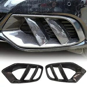 フィットベンツ W205 C180 C300 2015-18 フロントバンパーフォグライトグリルカバーカーボンファイバー Fit Benz W205 C180 C300 2015-18 Front Bumper Fog Light Grille Cover Carbon Fiber 【並行輸入品】｜カスタムパーツ WORLD倉庫