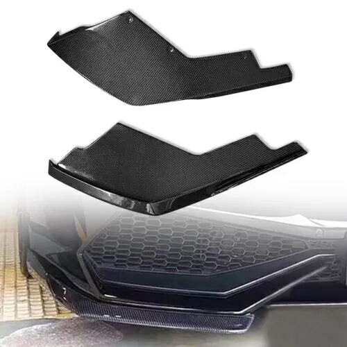 2014-2017 ランボルギーニ ウラカン LP600 LP610 2 個フロントバンパーサイドスポイラーキット For 2014-2017 Lamborghini Huracan LP600 LP610 2PCS Front Bumper Side Spoiler Kit 【並行輸入品】