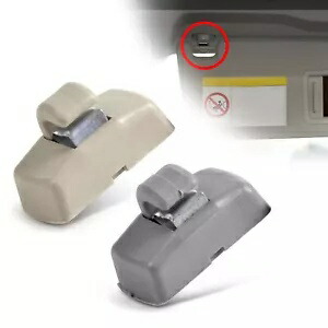 VW ジェッタ ゴルフ パサート ビートル シュコダ サンバイザー クリップ フック OEM 3B0857561B 2X For VW Jetta Golf Passat Beetle Skoda Sun Visor Clip Hook OEM 3B0857561B 2X 【並行輸入品】