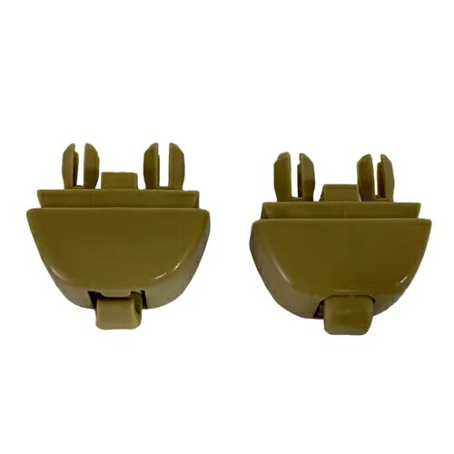 サンバイザーフッククリップ 2 個 6R0857561Y20 パサート用フィットベージュ高品質 Sun Visor Hook Clip 2Pcs 6R0857561Y20 Fit FOR Passat Beige High-Quality 【並行輸入品】