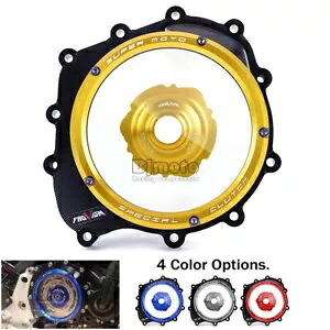 ゴールド クリア クラッチ カバー & スプリング リテーナー リング BMW F900R 2020-2021用 Gold Clear Clutch Cover & Spring Retainer Ring For BMW F900R 2020-2021 【並行輸入品】