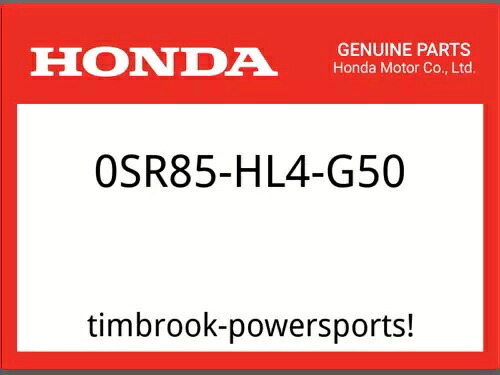 ホンダ純正部品 0SR85-HL4-G50 5P ハードルーフ GRY/BLK Honda OEM Part 0SR85-HL4-G50 5P HARD ROOF GRY/BLK 【並行輸入品】