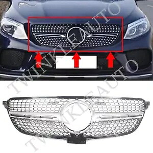 メルセデスベンツ GLE-クーペ C292 W292 2016-2019 車のフロントバンパーグリルグリル For Mercedes Benz GLE-Coupe C292 W292 2016-2019 Car Front Bumper Grille Grill 【並行輸入品】