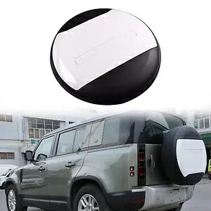 ランドローバー ディフェンダー 2020 2021 ホワイト スペアタイヤ タイヤカバーに適合。 Fits For Land Rover Defender 2020 2021 White Spare Tyre Tire Cover 【並行輸入品】|カスタムパーツ WORLD倉庫