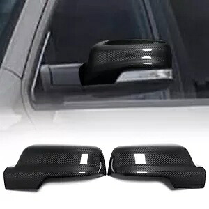 カーボンファイバーバックミラーサイドミラーカバーキャップダッジラム 1500 TRX 2019-2024 Carbon Fiber Rearview Side Mirror Cover Cap For Dodge Ram 1500 TRX 2019-2024 【並行輸入品】 58,080円