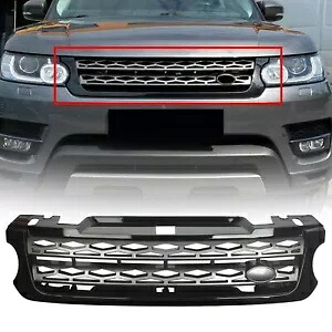ランドローバーレンジローバースポーツ 14-17 フロントグリルグリルバンパーハニカムメッシュ For Land Rover Range Rover Sport 14-17 Front Grille Grill Bumper Honey Comb Mesh 【並行輸入品】