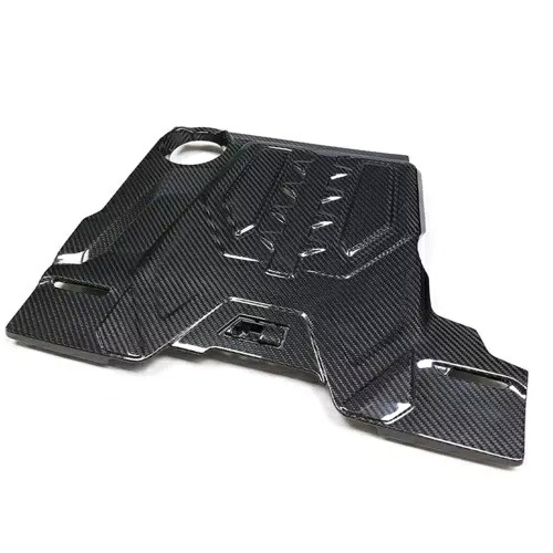 カーボンファイバーフロントエンジンカバートリム BMW M5 F90 2017-23 M8 F91 F92 F93 22-23 Carbon Fiber Front Engine Cover Trim For BMW M5 F90 2017-23 M8 F91 F92 F93 22-23 【並行輸入品】