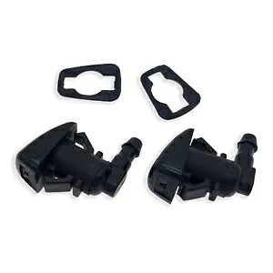 2x ジープ グランドチェロキー 11-17 フロントガラス ワイパー ウォーター ウォッシャー スプレー ノズル ジェット 2x For Jeep Grand Cherokee 11-17 Windshield Wiper Water Washer Spray Nozzle Jet 【並行輸入品】