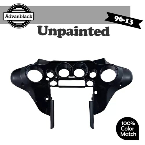 未塗装フロントインナーフェアリングキットは、96-13 ハーレーツーリングストリートグライド FLHX に適合します。 Unpainted Front Inner Fairing Kits Fits 96-13 Harley Touring Street Glide FLHX 【並行輸入品】｜カスタムパーツ WORLD倉庫