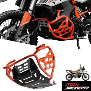 SRC キャッシュバー エンジン クランク ガード オレンジ KTM 790 アドベンチャー 2019-2020 に適合 SRC CASH BAR ENGINE CRANK GUARD ORANGE FIT FOR KTM 790 ADVENTURE 2019-2020 【並行輸入品】