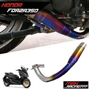 チタンエキゾーストパイプフィットホンダフォルツァ 350 NSS350 2022 TITANIUM EXHAUST PIPE FIT FOR HONDA FORZA 350 NSS350 2022 【並行輸入品】