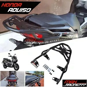 リアカーゴラック ブラックスチール オートバイアクセサリー 荷物 ホンダ ADV 150 2021-22 Rear Cargo Rack Black Steel Motorcycle Accessories Luggage HONDA ADV 150 2021-22 【並行輸入品】