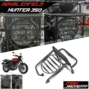 ヘッドライトガード フロントラック ブラック モーション J フィット ロイヤル エンフィールド ハンター 350 Headlight Guard Front Rack Black Motion J Fit For ROYAL ENFIELD HUNTER 350 【並行輸入品】