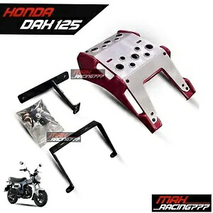 ホンダ DAX125 ST125 2023 用 純正スキッドプレート アンダーガード エンジン [レッド] GENUINE SKID PLATE UNDER GUARD ENGINE FOR THE HONDA DAX125 ST125 2023 [RED] 【並行輸入品】｜カスタムパーツ WORLD倉庫