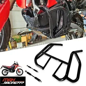 クラッシュバープロテクター エンジンガードフレーム ブラック ホンダ CRF 300 ラリー 2020-2022用 CRASH BAR PROTECTOR ENGINE GUARD FRAME BLACK FOR HONDA CRF 300 RALLY 2020-2022 【並行輸入品】｜カスタムパーツ WORLD倉庫
