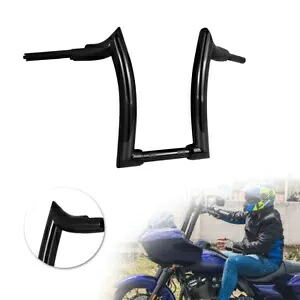 14インチ ライズ 2インチ エイプ ハンガー ハンドルバー ハーレー ダイナ ファット ボブに適合 14'' Rise 2" Ape Hanger Handlebar Fit For Harley Dyna Fat Bob 【並行輸入品】｜カスタムパーツ WORLD倉庫