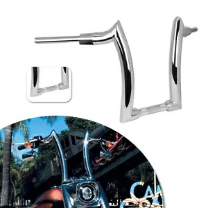 14インチ ライズ ハンドルバー オートバイ ハンドルバー ドラッグバー エイプ ハンガー 14'' Rise Handlebar Motorcycle Handle bars Drag Bar Ape Hanger 【並行輸入品】｜カスタムパーツ WORLD倉庫 59,400円