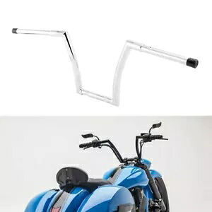 12インチ ライズ エイプ ハンガー ハンドルバー ハーレー スポーツスター 1200 セブンティツー用 12\