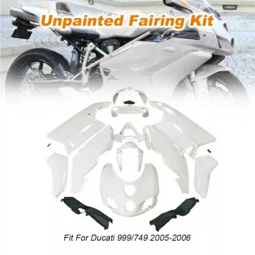 ボディワークフェアリングキット未塗装射出成形金型ドゥカティ 999/749 2005 用 Bodywork Fairing Kit Unpainted Injection Mold Fit For Ducati 999/749 2005 【並行輸入品】