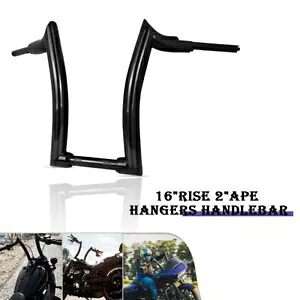 16 インチ ライズ ハンドルバー オートバイ ブラック オートバイ ハーレー ツーリング ロードキング用 16'' Rise Handlebar Motorcycle Black Motorcycle Fit For Harley Touring Road King 【並行輸入品】