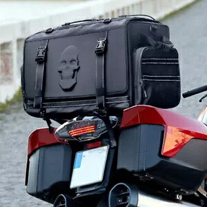 リアテールシートバッグデラックスロールキャリーバッグショルダーバッグ防水モト Rear Tail Seat Bag Deluxe Roll Carry Bag Shoulder Bag Waterproof For Moto 【並行輸入品】