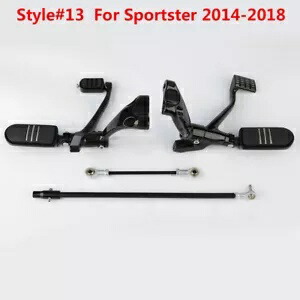 フォワードコントロールフットペグレバーリンケージハーレースポーツスター883 1991-2003に適合 Forward Control Foot Peg Lever Linkage Fits for Harley Sportster 883 1991-2003 【並行輸入品】