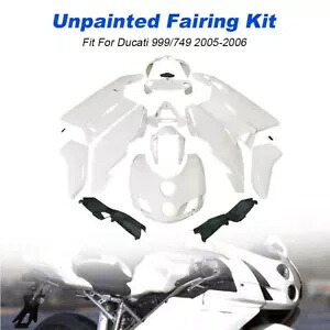 ボディワークフェアリングキット未塗装オートバイカウリングドゥカティ 999/749 2005 用 Bodywork Fairing Kit Unpainted Motorcycle Cowling Fit For Ducati 999/749 2005 【並行輸入品】