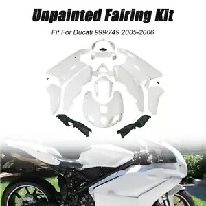 ボディワークフェアリングキット未塗装セットオートバイフィット Ducati 999/749 2006 Bodywork Fairing Kit Unpainted Set Motorcycle Fit For Ducati 999/749 2006 【並行輸入品】
