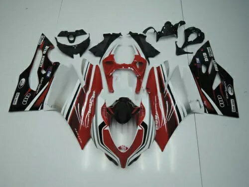 Motorrad ボディワーク フェアリング キット カウリング フィット ドゥカティ 899 1199 パニガーレ 12-15 ホワイト Motorrad Bodywork Fairing Kits Cowling Fit Ducati 899 1199 Panigale 12-15 white 【並行輸入品】｜カスタムパーツ WORLD倉庫