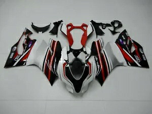 Motorrad ボディワーク フェアリング カウリング フィット ドゥカティ 1199 パニガーレ 12-15 ブラック シルバー Motorrad Bodywork Fairing Cowling Fit Ducati 1199 Panigale 12-15 black silver 【並行輸入品】|カスタムパーツ WORLD倉庫