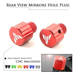 M10X1.25 CNC ミラー穴プラグスクリューキャップヤマハ MT09 MT07 MT125 MT10 M10X1.25 CNC Mirror Hole Plugs Screw Caps For YAMAHA MT09 MT07 MT125 MT10 【並行輸入品】