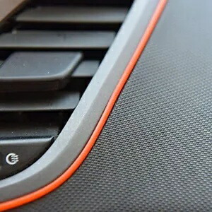 5 メートル車のインテリアドアエッジライン成形トリムストリップ装飾オレンジアクセサリー BY 5M Car Interior Door Edge Line Molding Trim Strip Decorate Orange Accessories BY 【並行輸入品】