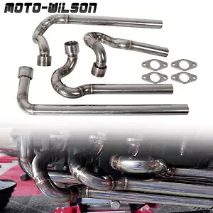 オートバイステンレス鋼エキゾーストヘッダー BMW K100 セクションパイプ 4 個 Motorcycle Stainless Steel Exhaust Header For BMW K100 Section Pipe 4 pcs 【並行輸入品】