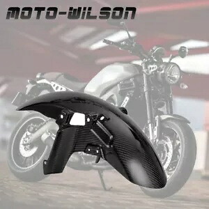 2016+ ヤマハ XSR900 XSR 900 カーボンファイバーフロントフェンダーマッドガードハガーグロス 2016+ For YAMAHA XSR900 XSR 900 Carbon Fiber Front Fender Mudguard Hugger Gloss 【並行輸入品】